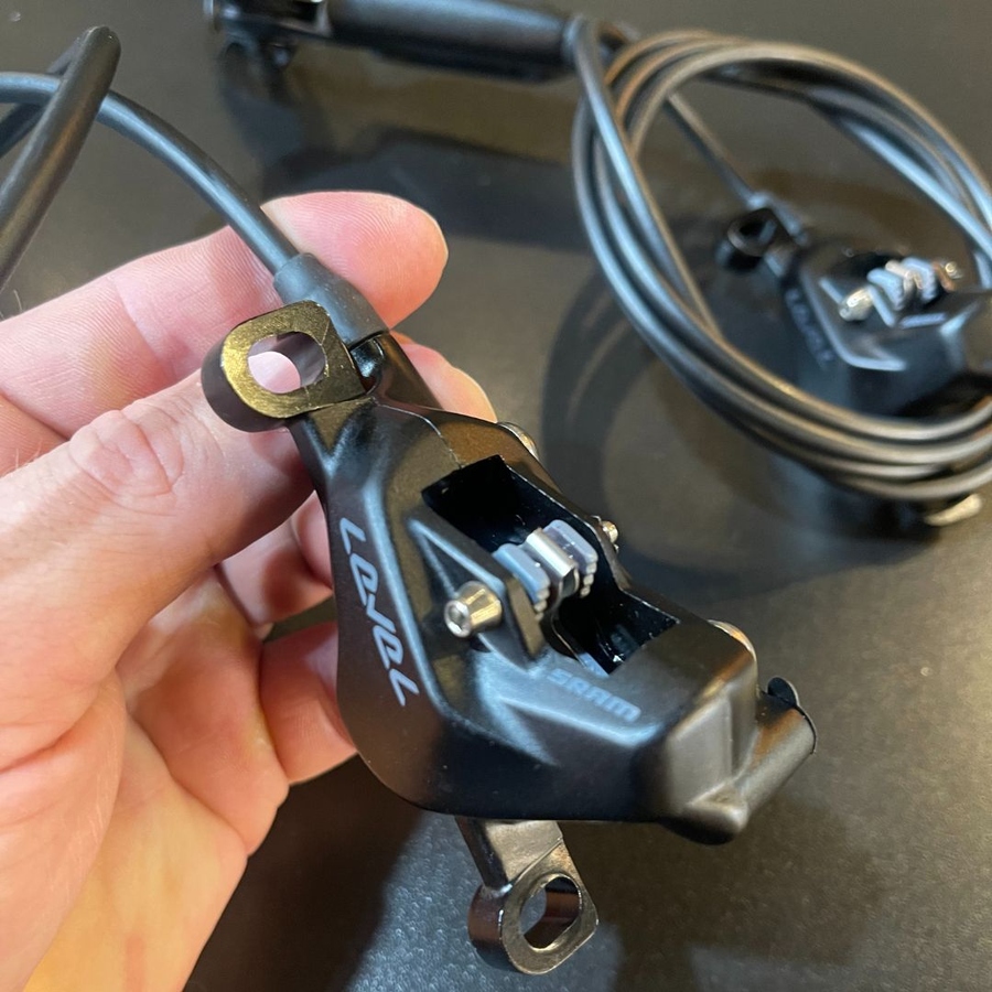 Par de Freio a Disco Sram Original Level TLM Preto
