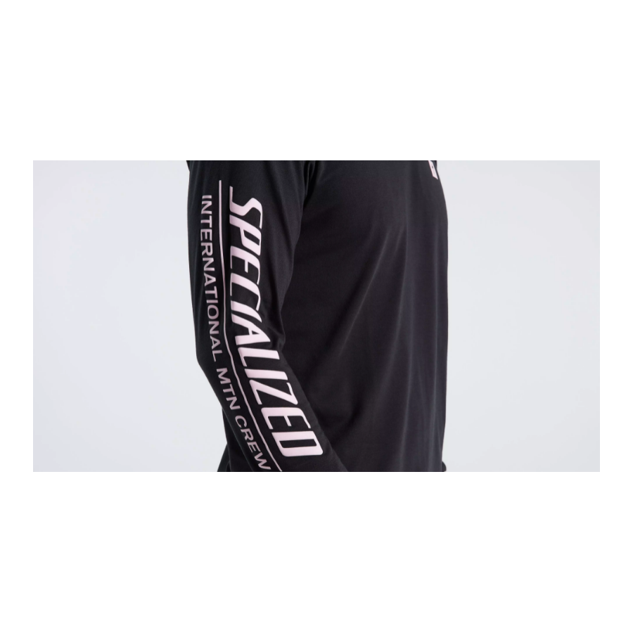 Camiseta Original Specialized T-Shirt Altered Edition Manga Longa Masculina Preta