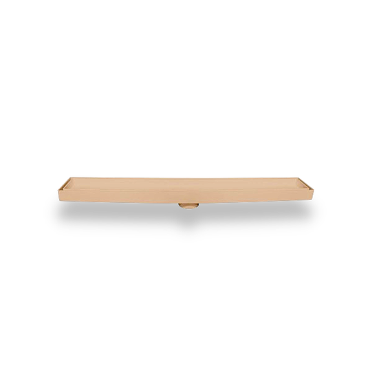 RALO LINEAR INVISÍVEL ESTRELA 5 X 50 CM BEGE