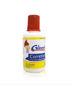 CORRETIVO LIQUIDO 18ML  - UN - GLINORTE