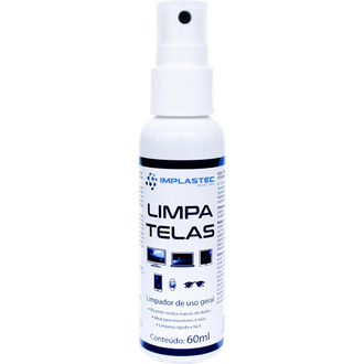 LIMPA TELAS S/ FLANELA 60ML - UN - IMPLASTEC