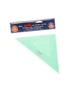 ESQUADRO S/ESCALA ACRILICO 45 28CM - 2528 - UN - TRIDENT