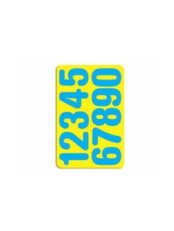 NUMERO GIGANTE EMBORRACHADO 9X9X0,5CM - UN - IBEL