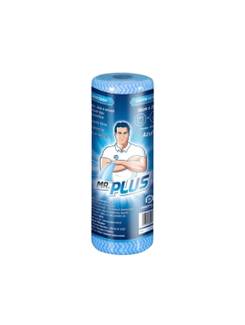 PANO MULTIUSO MR PLUS ROLO 30CM X 25M - C/50 - AZUL - UN - TALGE