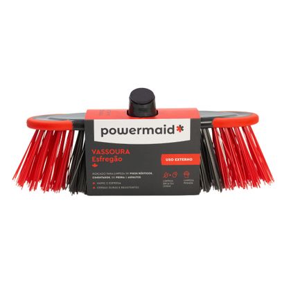 VASSOURA ESFREGAO S/CABO POWERMAID