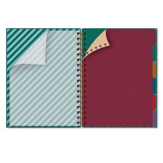 CADERNO FOLHAS REMOVIVEIS 8109 - COISAS BOAS - UN - FINA IDEIA