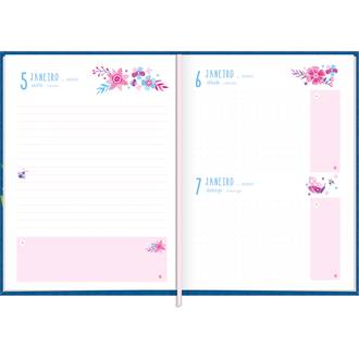 AGENDA COSTURADA CHARME DIARIA - UN - TILIBRA