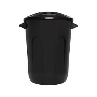 CESTO DE LIXO C/TAMPA 30L - 3078 - PRETO - UN - JAGUAR
