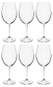 Conjunto 6 Taças de Cristal Titânio Bohemia para Vinho 580ml