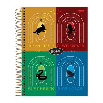 CADERNO UNIV CAPA DURA 1X1 96FLS - HARRY POTTER - PCT 4 - JANDAIA