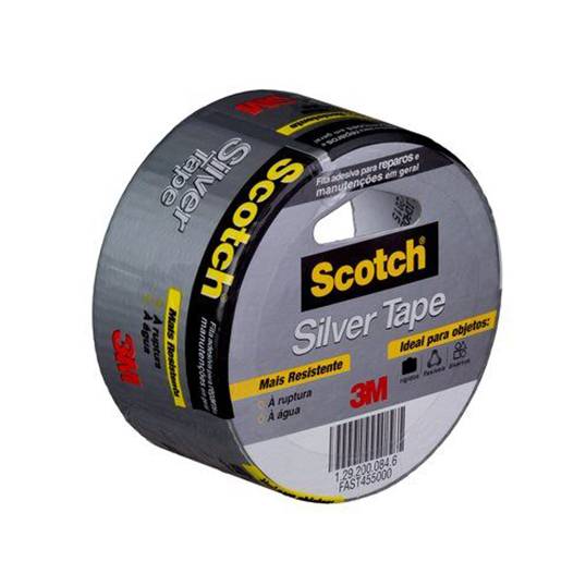 FITA SILVER TAPE MULTI-USO 3M 45 MM X 5M