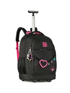 MOCHILA P/NB C/RODAS REBECCA B RB27009 - CORACAO - UN - CLIO