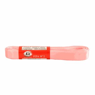 FITA CETIM Nº 2 10MMX10M  - ROSA BEBE - UN - KIT