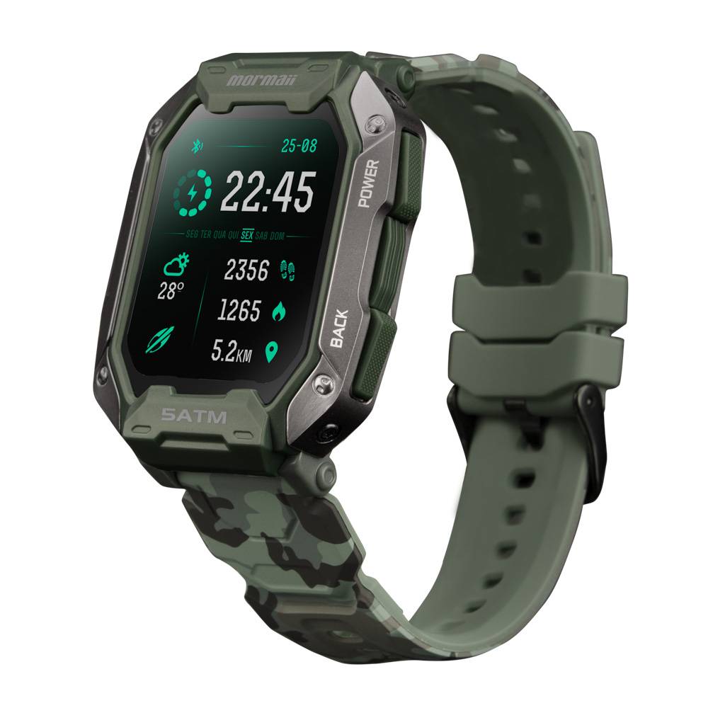 Smartwatch Mormaii FORCE: Potência e Durabilidade para Desafiar Limites