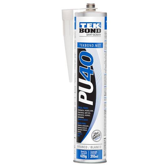 SELANTE PU40 TEKBOND BRANCO 420g