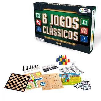 JOGOS CLASSICOS C/6 2759 - UN - PAIS E FILHOS
