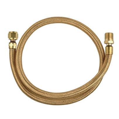 GAS LIG MALHA ACO TOMBAK 3/8x0,80m 1/2(E)x1/2(I) 15088 JACK