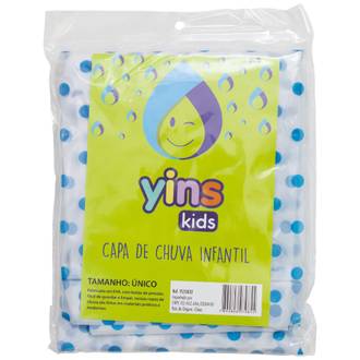 CAPA DE CHUVA INFANTIL YS35032 - UN - CONVOY