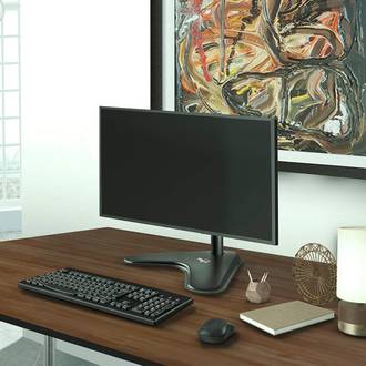 SUPORTE ARTICULADO  P/ MONITOR DE MESA 15" A 32" - T80N - PRETO - UN - ELG
