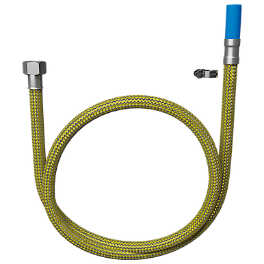 LIGAÇÃO FLEXÍVEL PARA GÁS ECONOMY 1/2 BSP (F) 3/8 1,20M