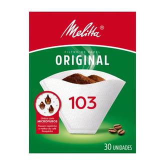 FILTRO DE PAPEL 103 C/30  - UN - MELITA