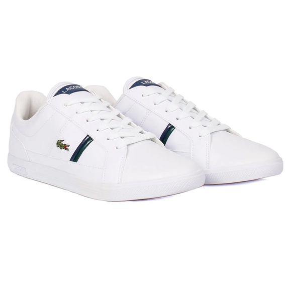 TENIS MASCULINO EUROPA LCR BRZ BRANCO LACOSTE