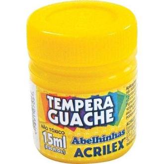 TINTA GUACHE 15ML  - AMARELO OURO - UN - ACRILEX