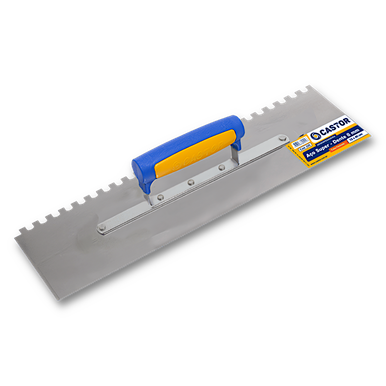 DESEMPENADEIRA DE AÇO DENTADA CASTOR 12 X 40CM