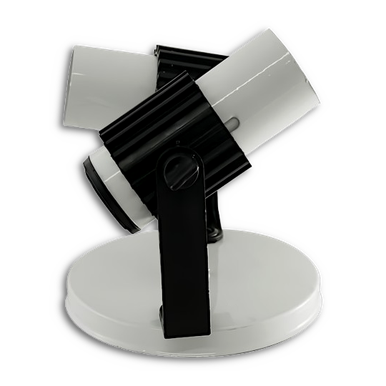 SPOT ALETADO PARA 2 LÂMPADAS BRANCO