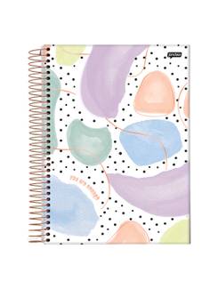 CADERNO UNIV CAPA DURA 15X1 240FLS - LA CREME - PCT 2 - JANDAIA