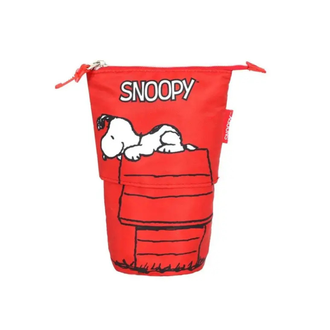 ESTOJO ESCOLAR QUE DESLIZA SNOOPY - ET49727SN - VERMELHO - UN - LUXCEL