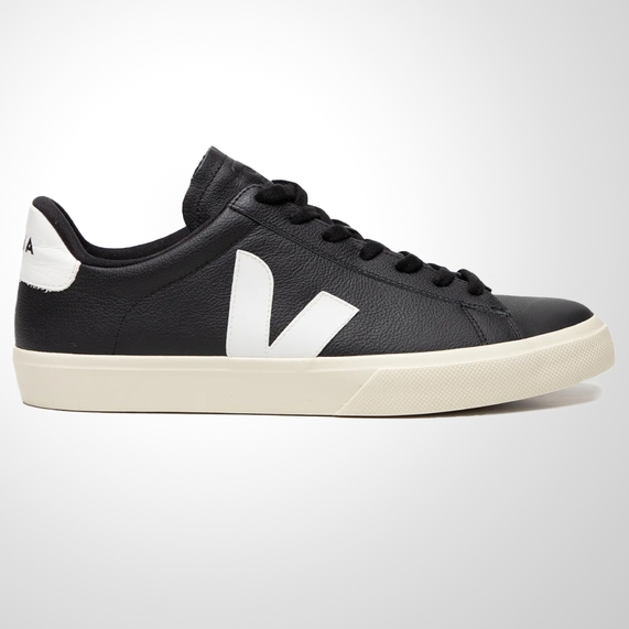 TÊNIS VEJA CAMPO CHROMEFREE BLACK WHITE