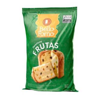 PANETTONE FRUTAS 300G - 408NE - CX 18 - BELO FORNO