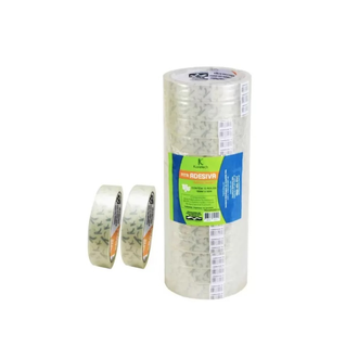 FITA ADESIVA 18X50 2215 - TRANSPARENTE - PCT 13 - KORETECH