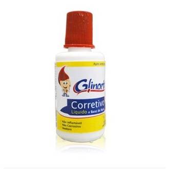 CORRETIVO LIQUIDO 18ML  - UN - GLINORTE