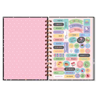 PLANNER DIARIO JARDIM CORES 6268 - UN - FINA IDEIA
