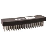 ESCOVA ACO MANUAL 6 FILAS S/CABO PLAST MISTER