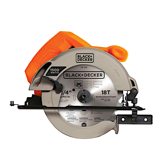 SERRA CIRCULAR BLACK+DECKER 7 1/4'' 220V