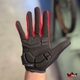 Luva Specialized Dedo Longo BG Dual Gel Feminina Vermelha - 2