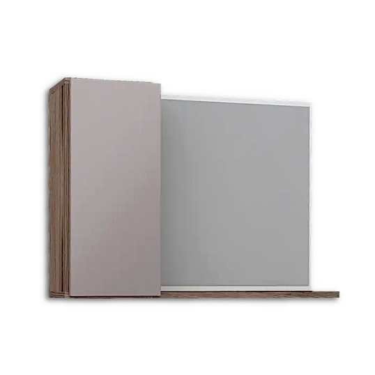 ESPELHEIRA COZIMAX MDF MARGARIDA NUDE/TAMARINDO