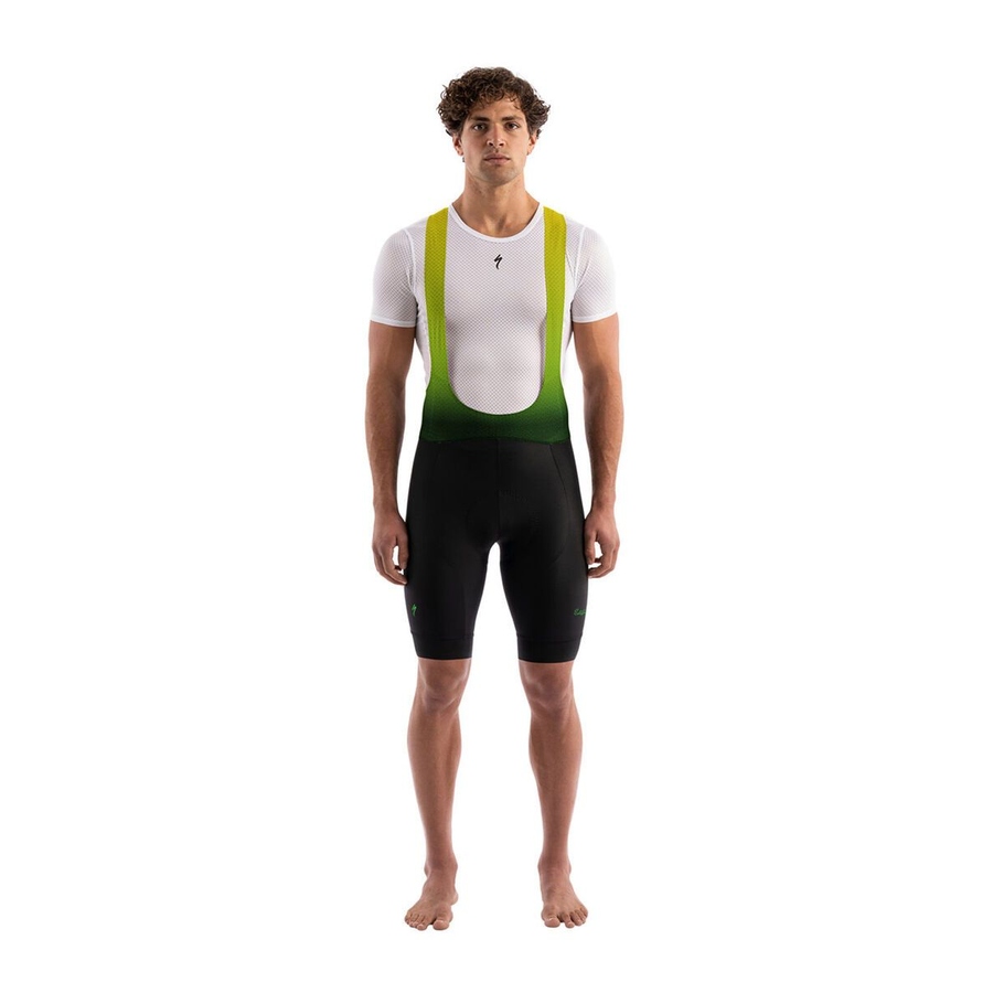 Bretelle Specialized Coleção Sagan Masculino Preto e Verde