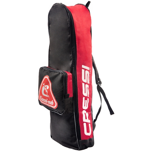 MOCHILA PARA KIT BÁSICO CRESSI PRETO/VERMELHO