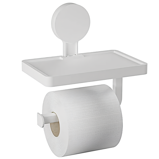 PAPELEIRA COM ADESIVO ASTRA BRANCA