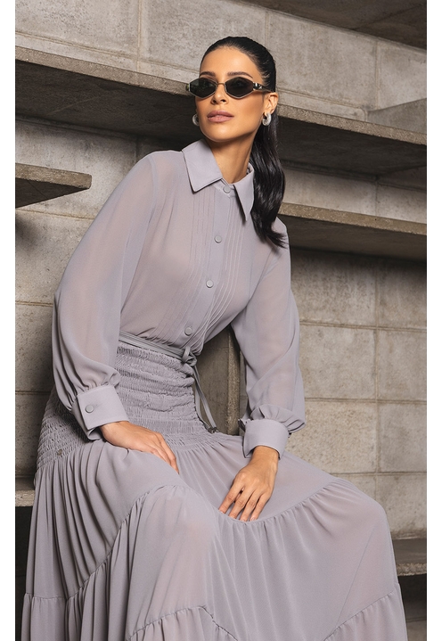 Camisa Darah Cinza