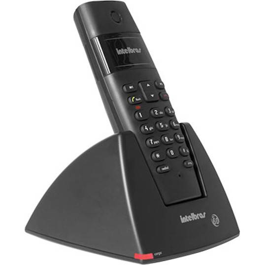 TELEFONE SEM FIO DIGITAL INTELBRAS PRETO Ref: TS40