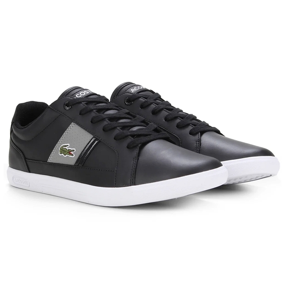 TENIS MASCULINO EUROPA LCR BRZ PRETO LACOSTE