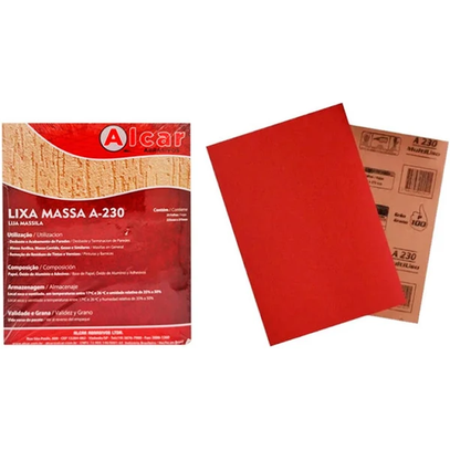 LIXA MASSA 230A 100 ALCAR(50)
