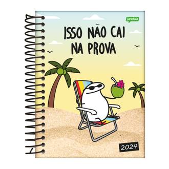 AGENDA ESPIRAL FLORK DIARIA 352FL 133X178 - UN - JANDAIA