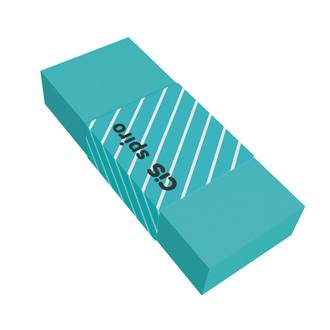BORRACHA SPIRO SORTIDAS - 520622 - UN - CIS