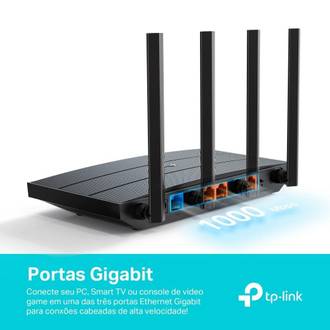 ROTEADOR WIFI 6 AX1500 AX12 GIGA - PRETO - UN - TP-LINK